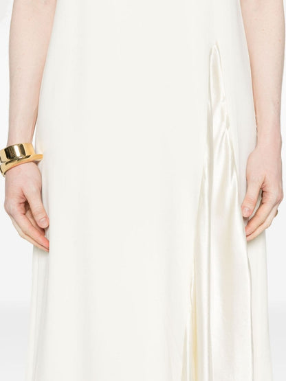 فساتين إريكا كافاليني شبه مصممة (أبيض)