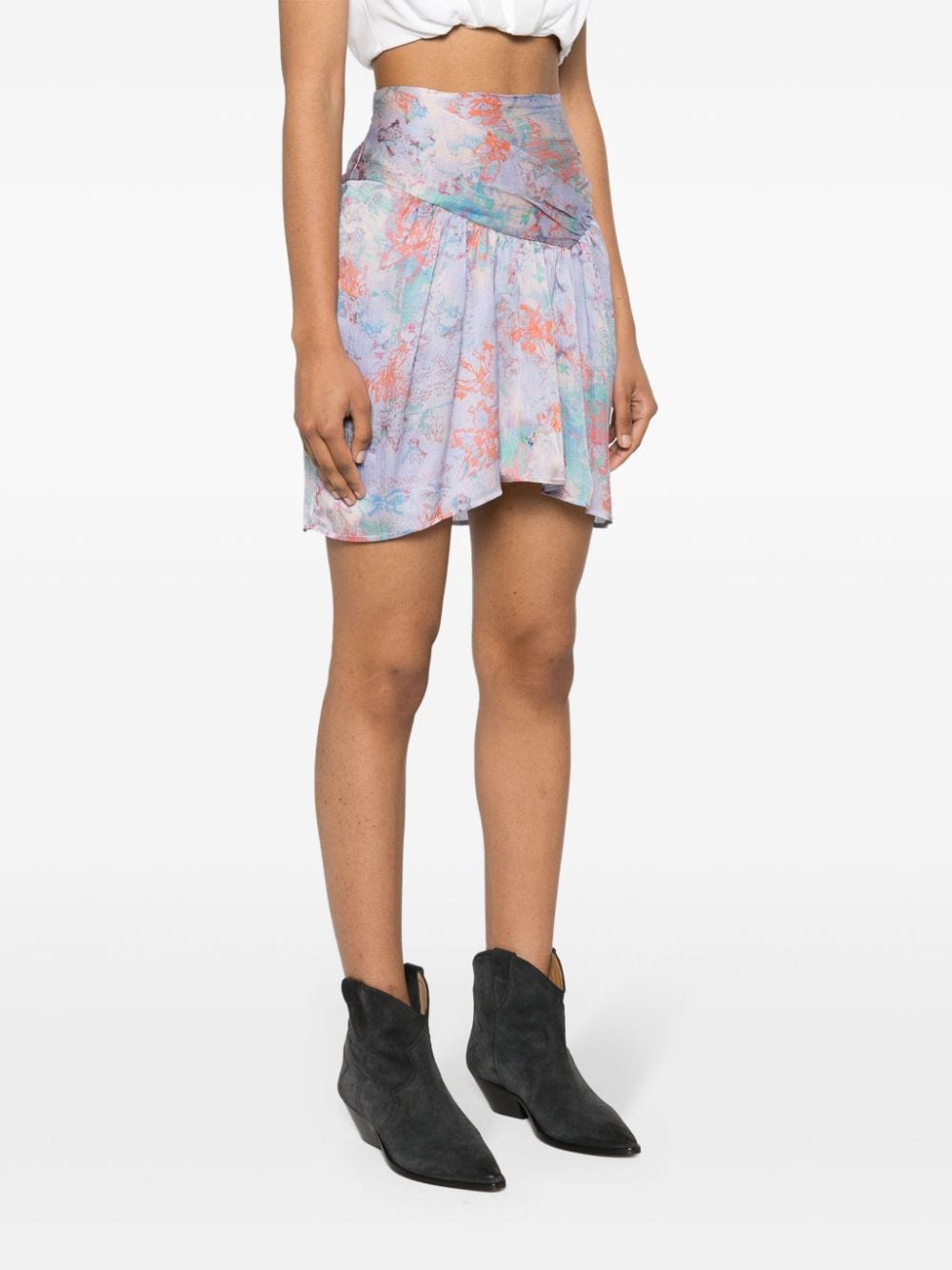 تنورة إيرو، لون الأرجواني الفاتح