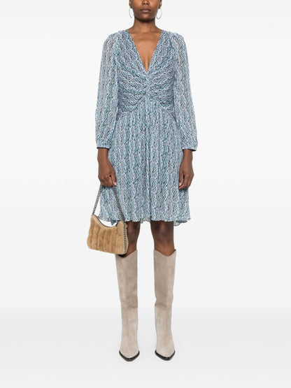 فستان إيرو أزرق فاتح