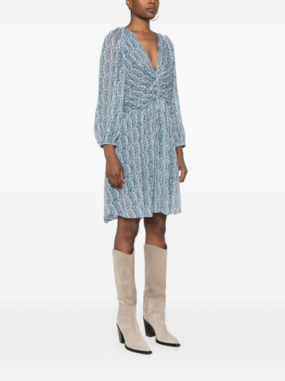 فستان إيرو أزرق فاتح