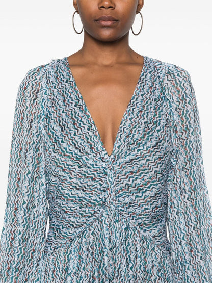 فستان إيرو أزرق فاتح