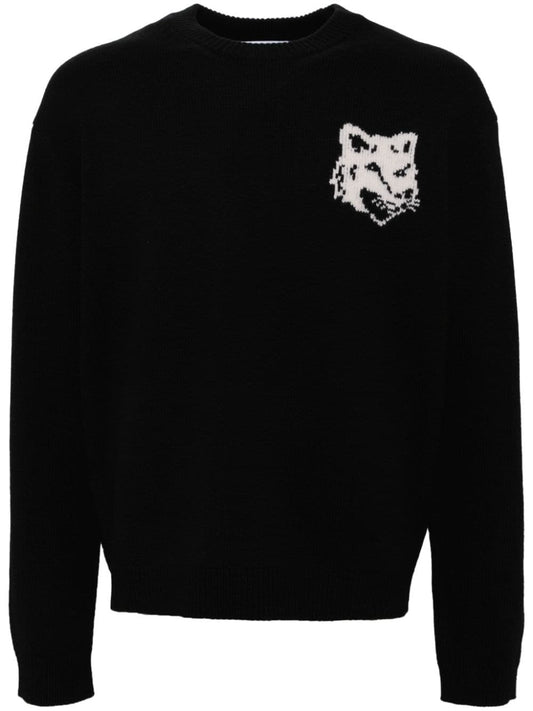 بلوفرات مايزون كيتسونيه MAISON KITSUNE' سوداء