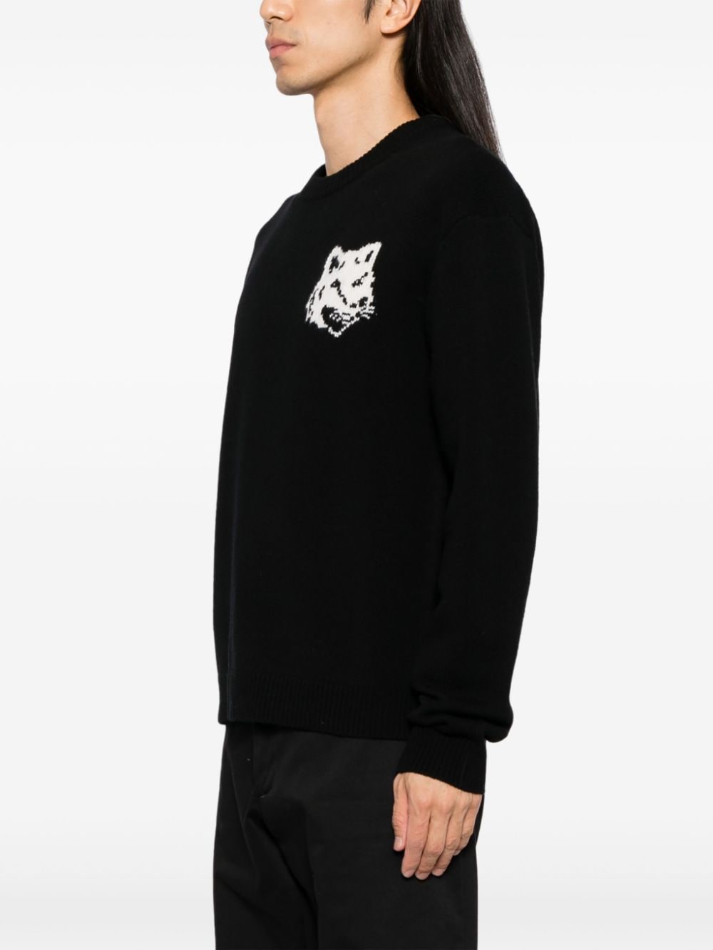 بلوفرات مايزون كيتسونيه MAISON KITSUNE' سوداء