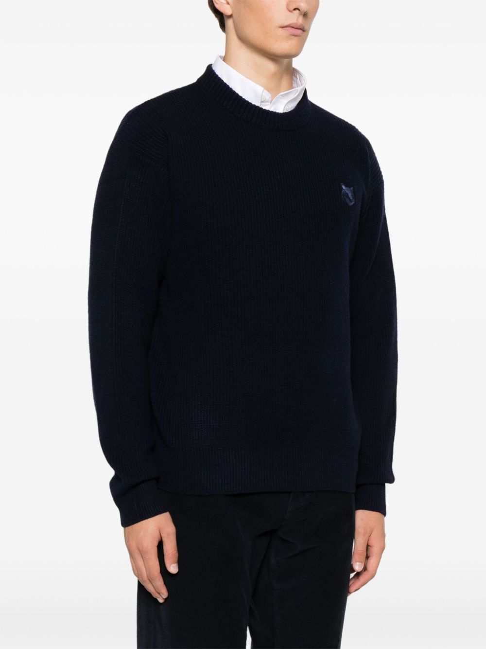 بلوفرات مايزون كيتسونيه MAISON KITSUNE' زرقاء