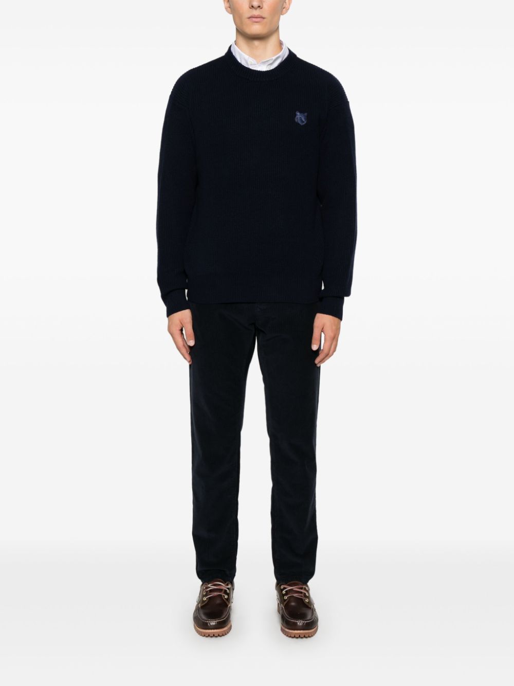بلوفرات مايزون كيتسونيه MAISON KITSUNE' زرقاء
