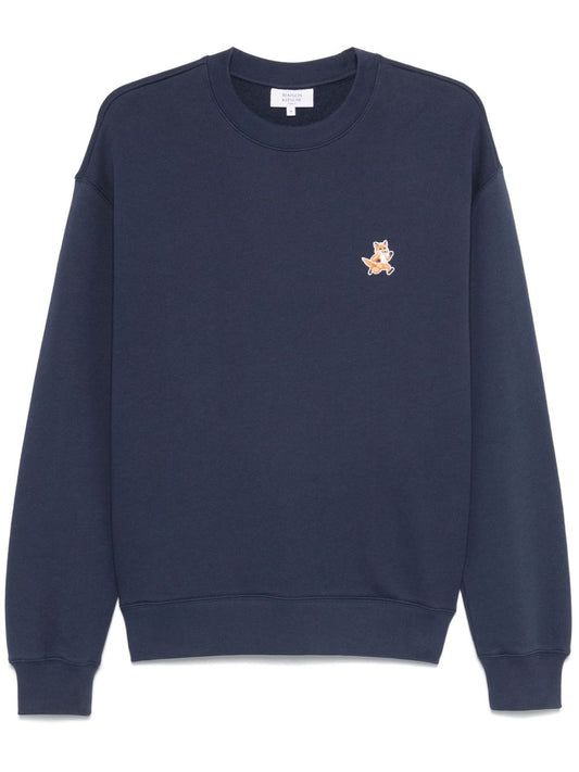 تيشيرت قطني من Maison Kitsuné مزين بنقشة ثعلب من Maison Kitsune