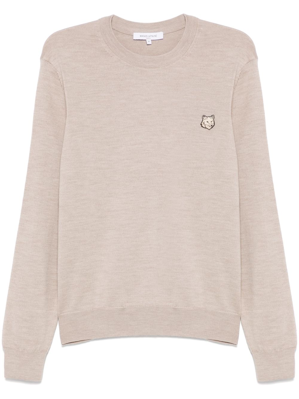 سويتر مزود برسوم ثعلب من Maison Kitsuné.