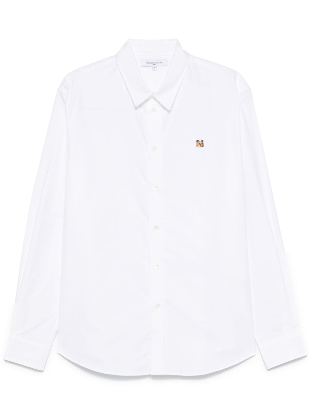 قميص Maison Kitsuné الكلاسيكي مع شعار رأس الثعلب.