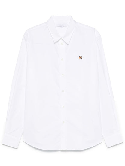 Maison Kitsuné Maison Kitsune classic shirt wth fox head logo