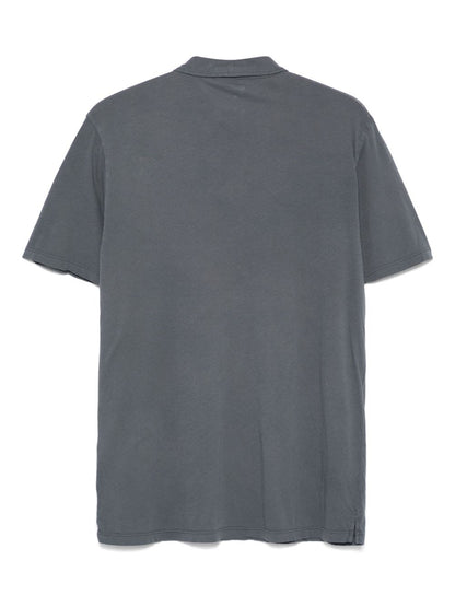 تيشيرت بولو هارتفورد الخفيف باللون الأزرق الفولاذي