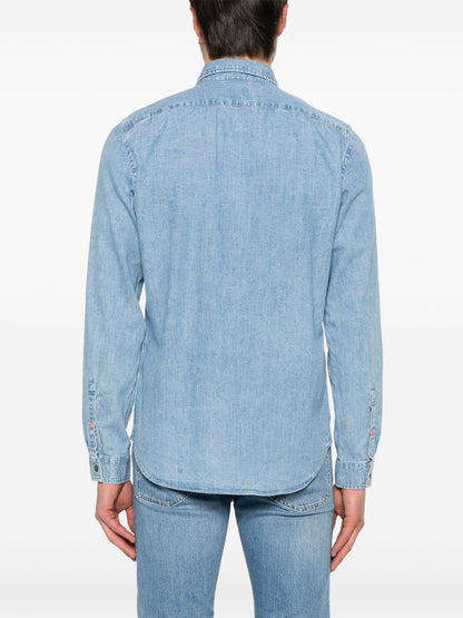 PS By Paul Smith Shirts Clear Blue
