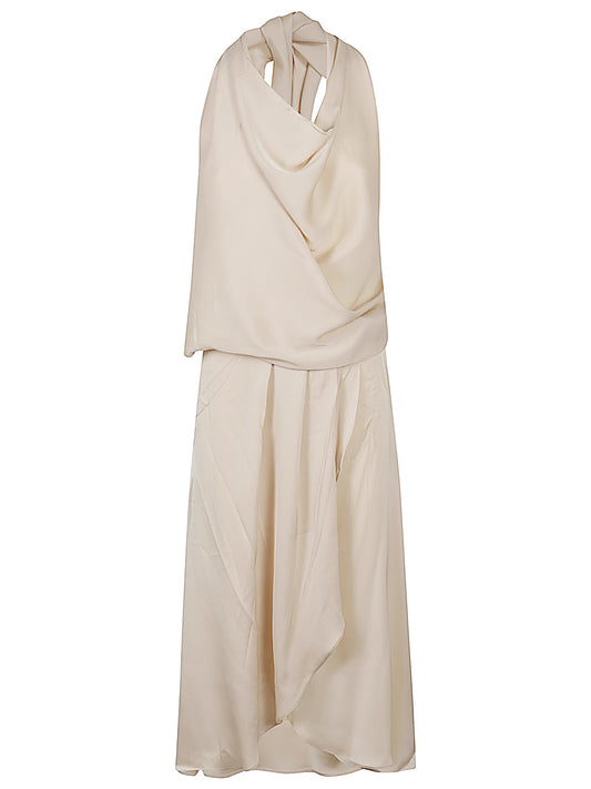فستان SILK95FIVE بيج