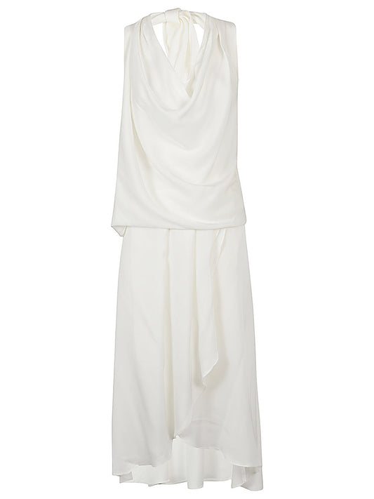 فساتين SILK95FIVE بيضاء