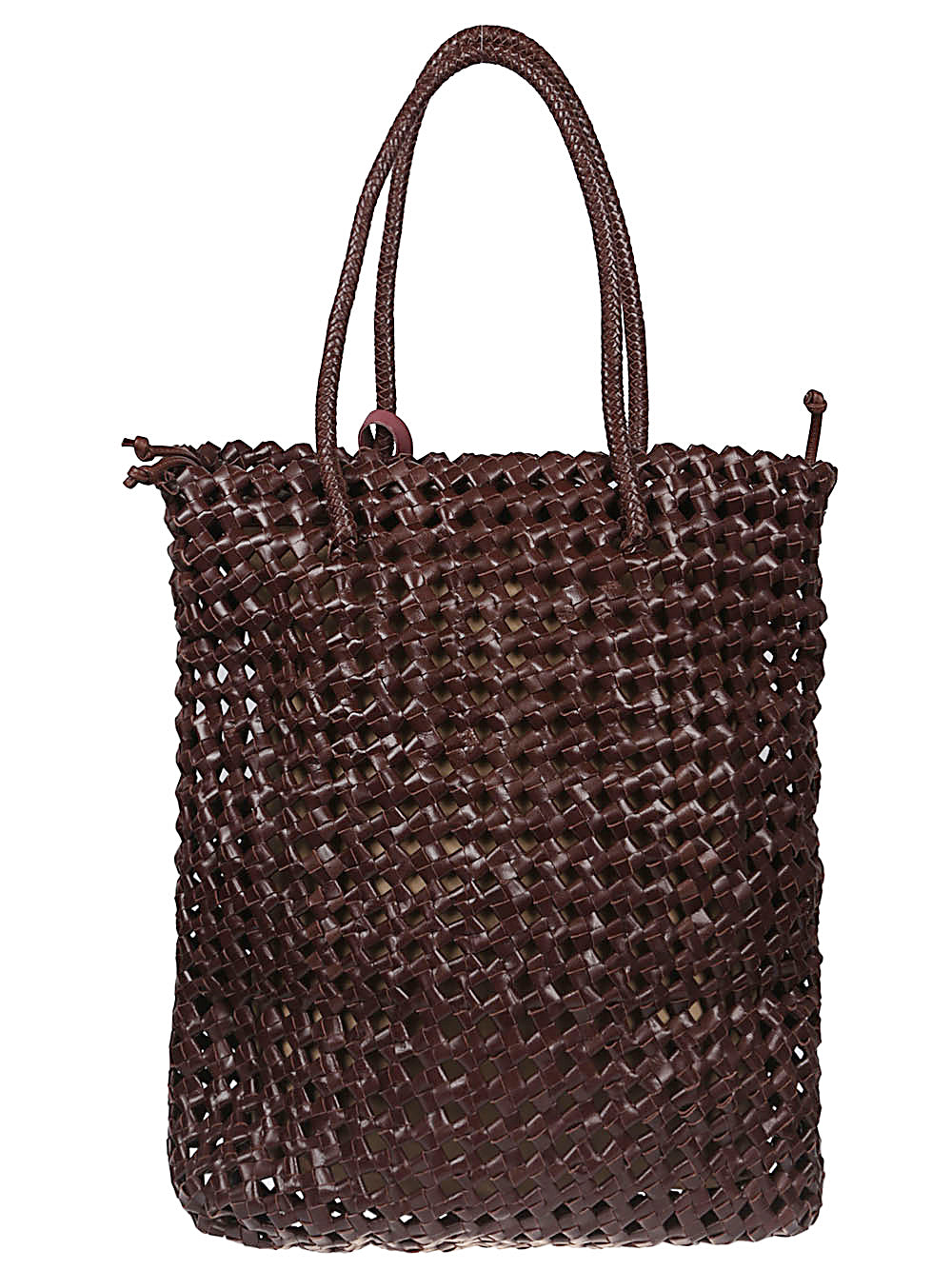 VIPERA Trim leather tote bag