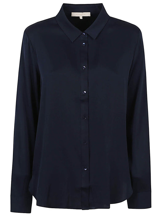 قمصان SILK95FIVE زرقاء