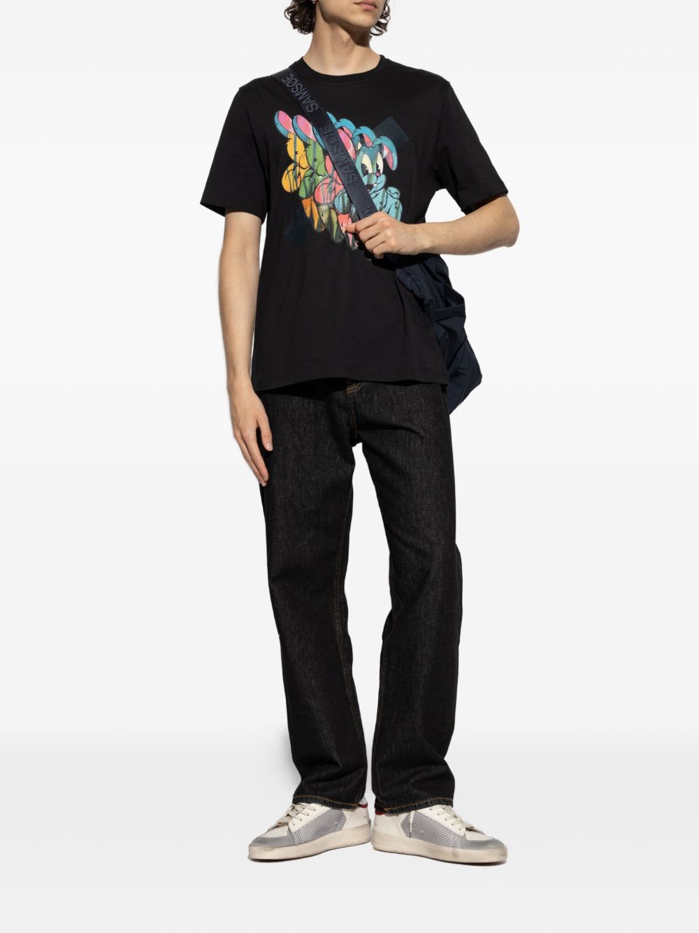 تيشيرتات وبولو PS By Paul Smith باللون الأسود