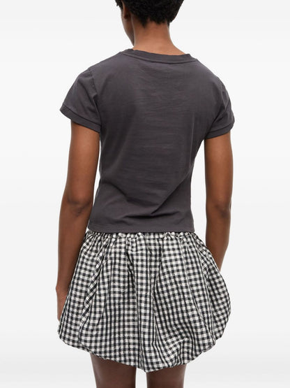 تيشيرتات وقمصان بولو GANNI باللون الرمادي