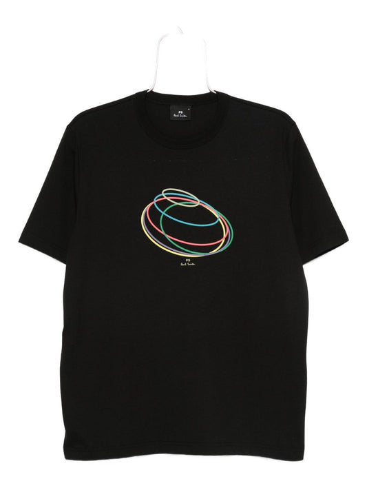 تيشيرتات وبولو PS By Paul Smith باللون الأسود