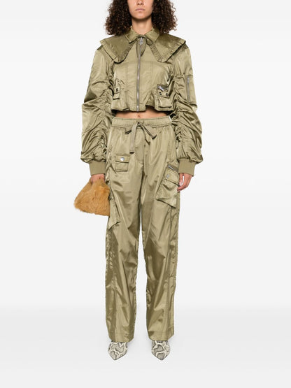 بنطلون GANNI أخضر