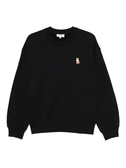 بلوفرات مايزون كيتسونيه سوداء MAISON KITSUNE'