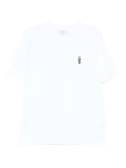 تيشيرتات وقمصان بولو من Maison Kitsuné MAISON KITSUNE' بيضاء