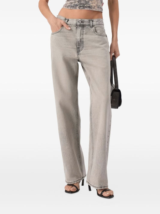 جينز هايكور رمادي فاتح