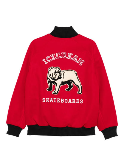 أحمر معاطف آيس كريم