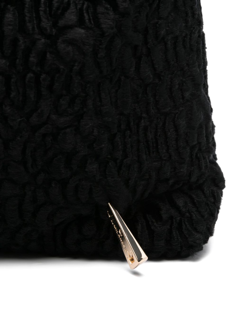 حقيبة يد كبيرة ذات قوام نسيجي من La Milanesa