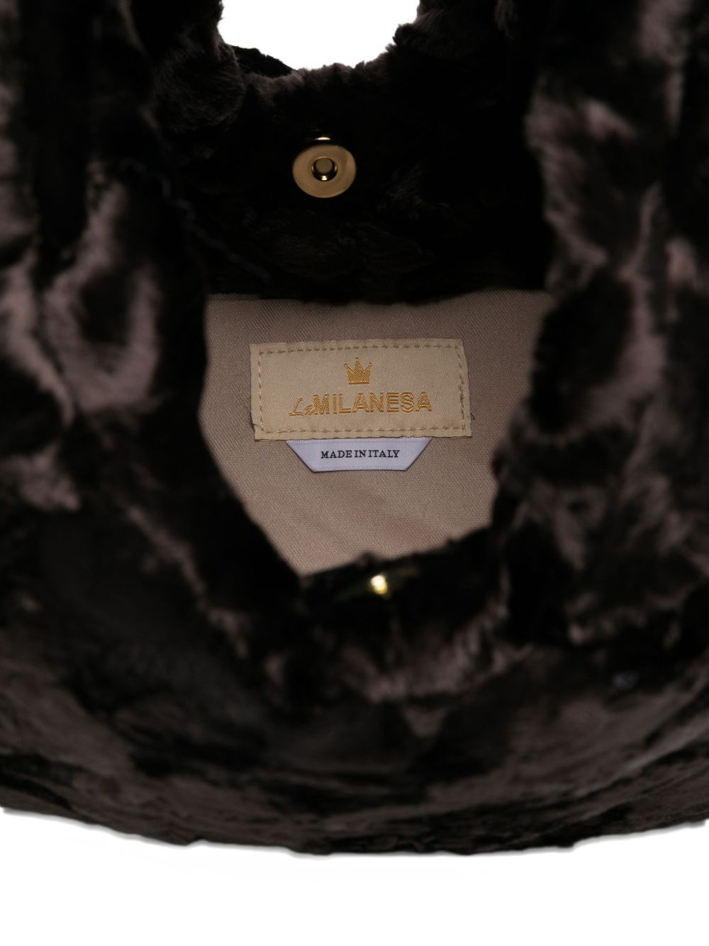 حقيبة يد La Milanesa ذات الملمس المهروس