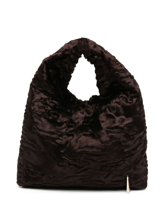 حقيبة يد كبيرة ذات قوام نسيجي من La Milanesa