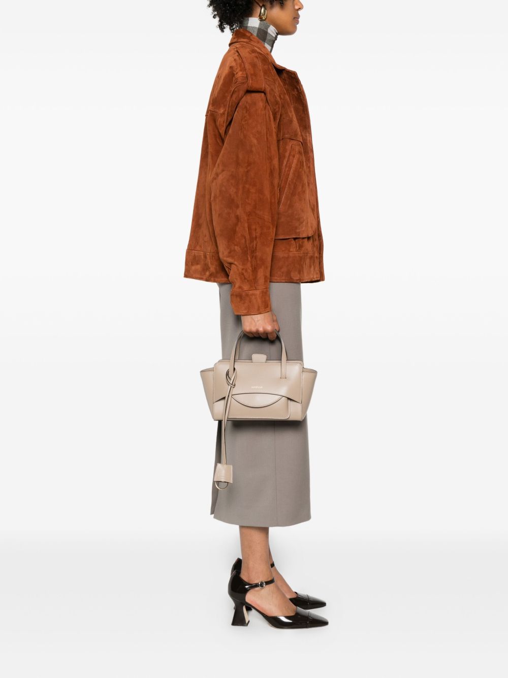 HIDESINS Small leather tote bag