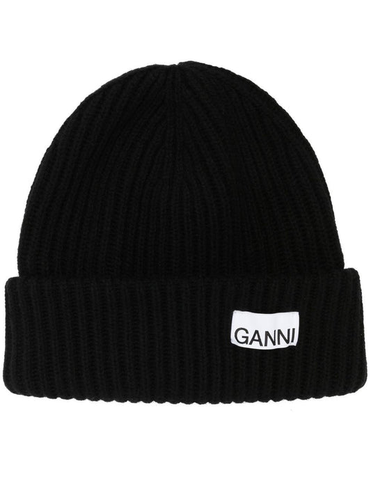 قبعات GANNI سوداء