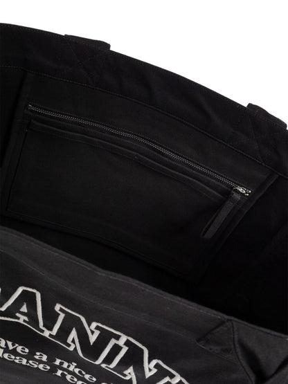 حقيبة يد غاني الكبيرة جداً (Ganni XXL Tote)