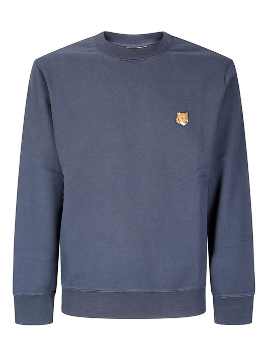 بلوفرات مايزون كيتسونيه MAISON KITSUNE' زرقاء