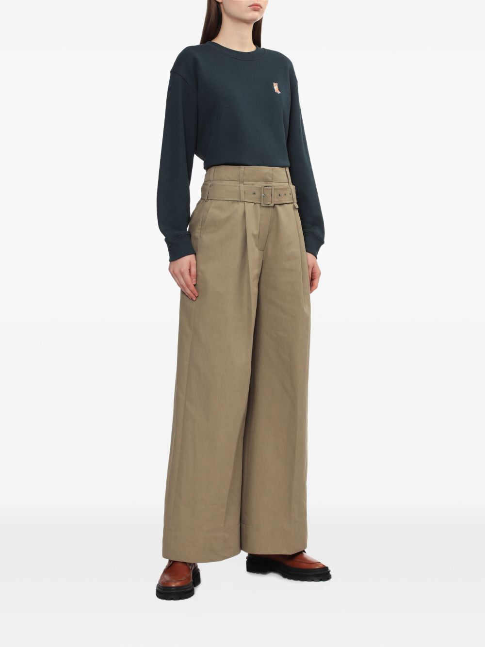 بلوفرات مايزون كيتسونيه MAISON KITSUNE' زرقاء