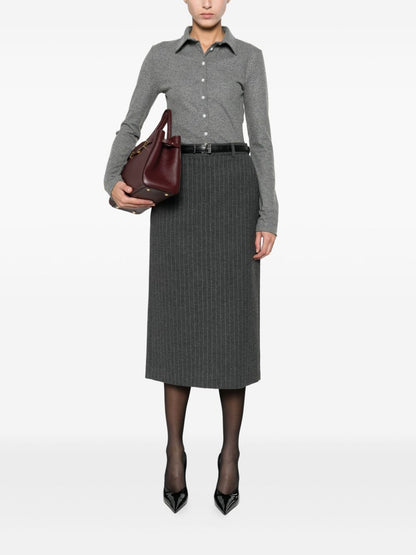 تنورة دانست رمادية