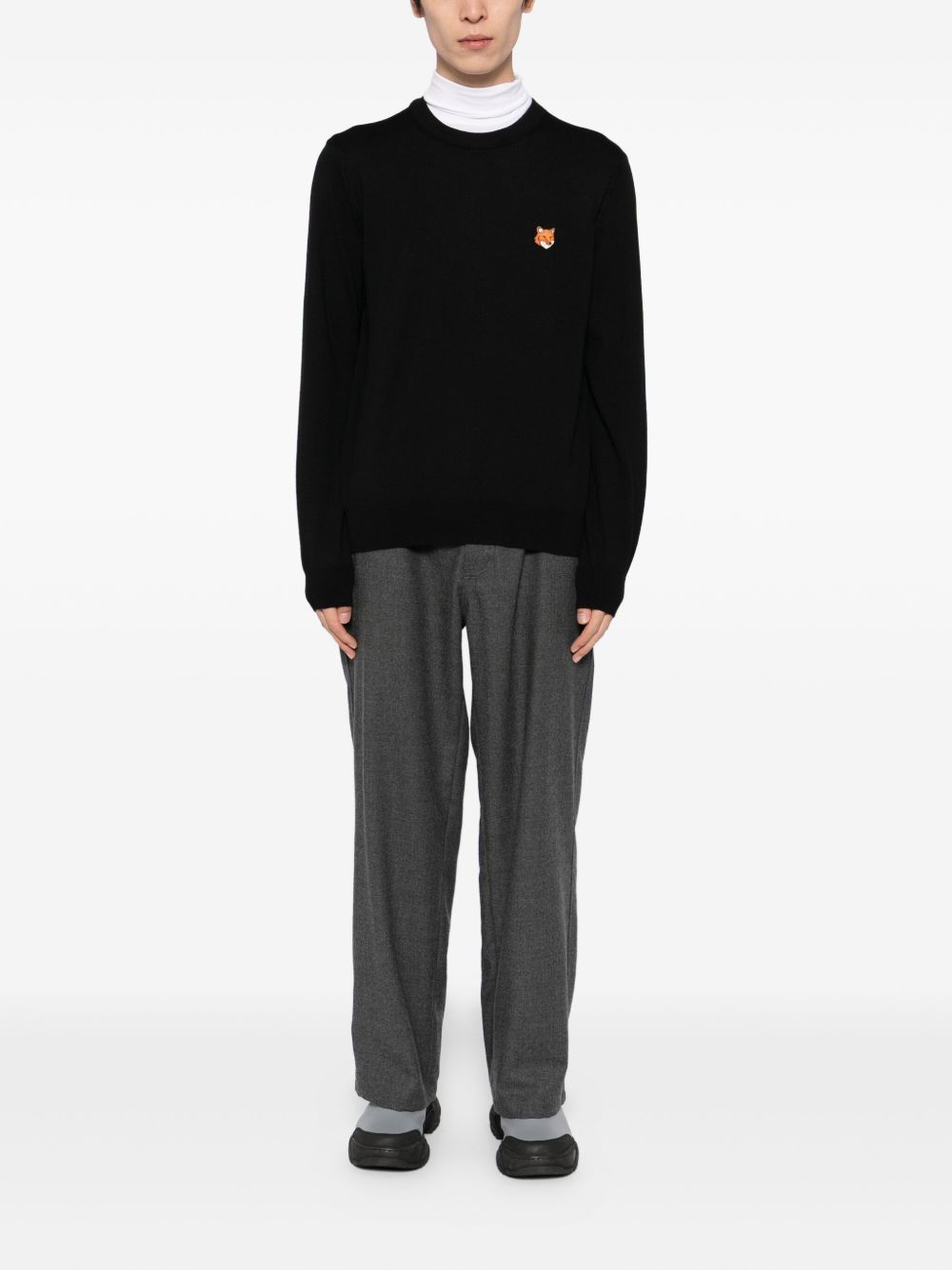 Maison Kitsuné MAISON KITSUNE' Sweaters Black