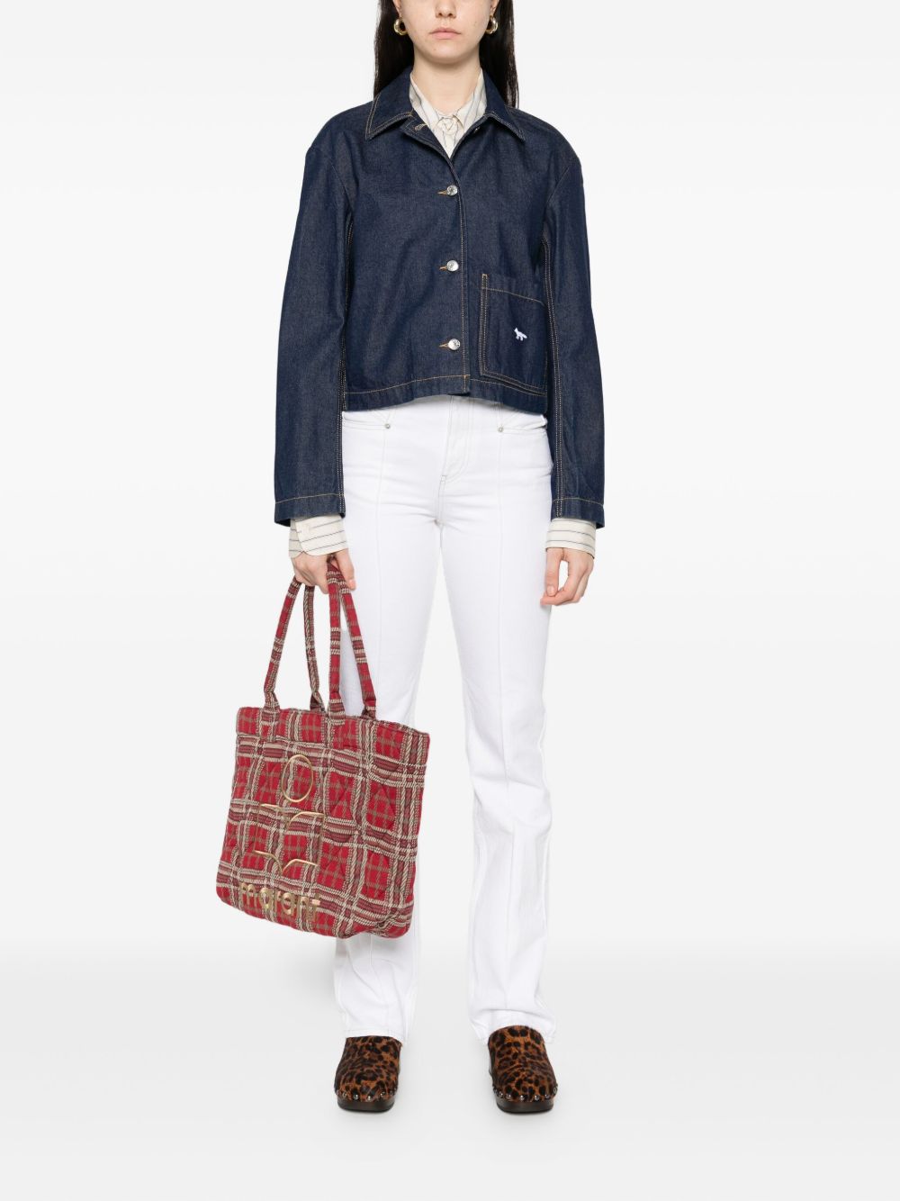 معاطف مايزون كيتسونيه MAISON KITSUNE' زرقاء