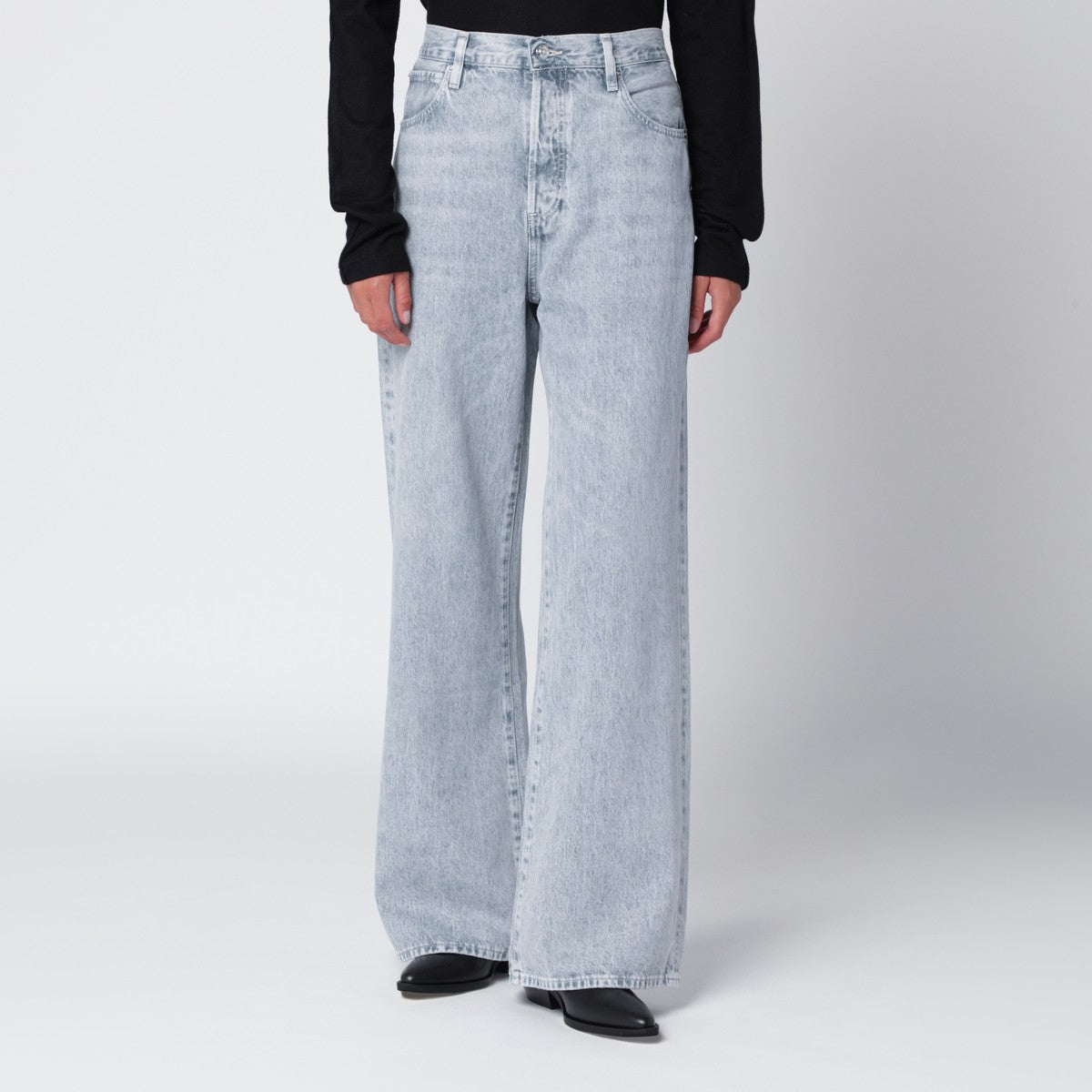 Frame Light grey The Loose jeans