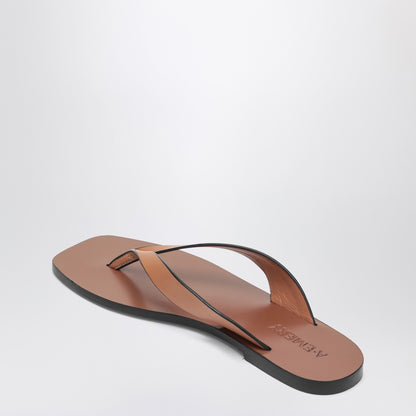 A.EMERY The Kinto Sandals brown in leather
