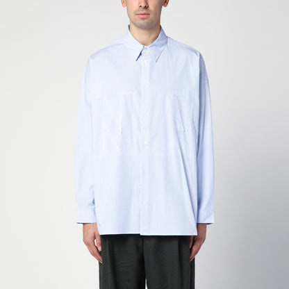 New Amsterdam Surf Association Blue striped cotton shirt