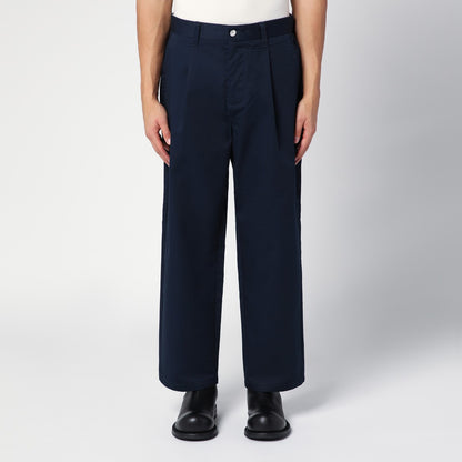 New Amsterdam Surf Association Navy blue cotton blend trousers