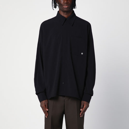 New Amsterdam Surf Association Black viscose blend shirt