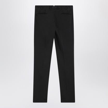 Santaniello Black trousers in cotton