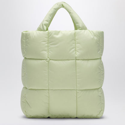 Il Gufo Lime yellow bag in microfibre nylon
