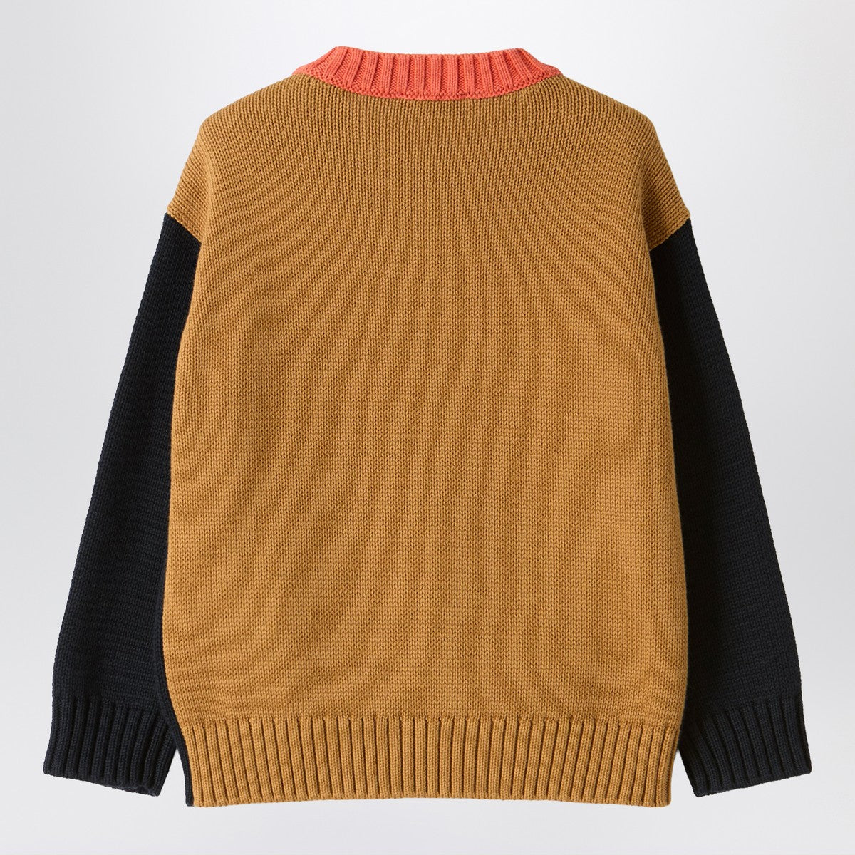Il Gufo Color-block cotton sweater