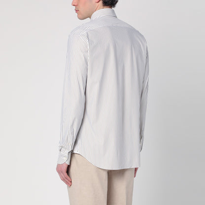 XACUS White/beige cotton shirt