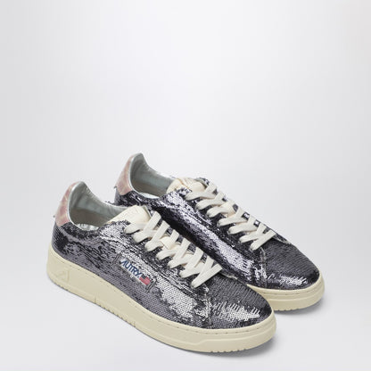 AUTRY Sneaker Dallas Sparkling in grey sequins