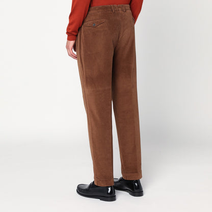 Santaniello Brown corduroy pants