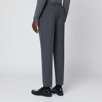 Santaniello Grey wool trousers